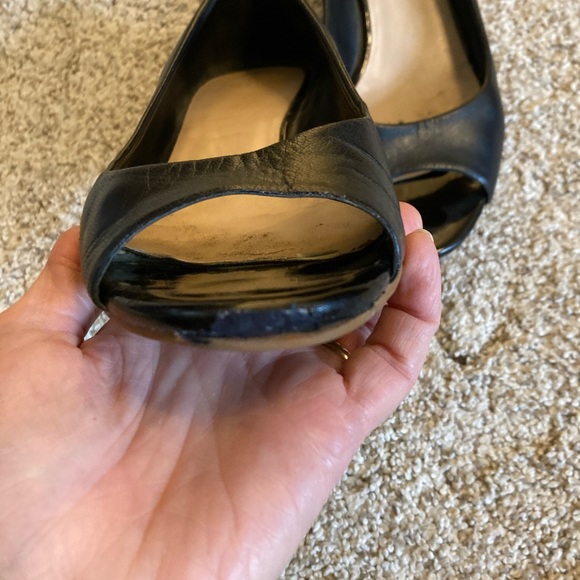 Cole Hahn wedges peep toe - Picture 7 of 12